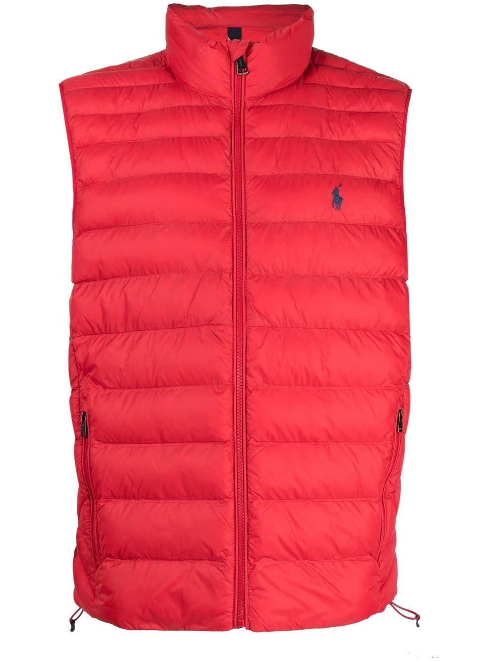 Sleeveless half puff jacket (branded embroidery) Thumbnail 10