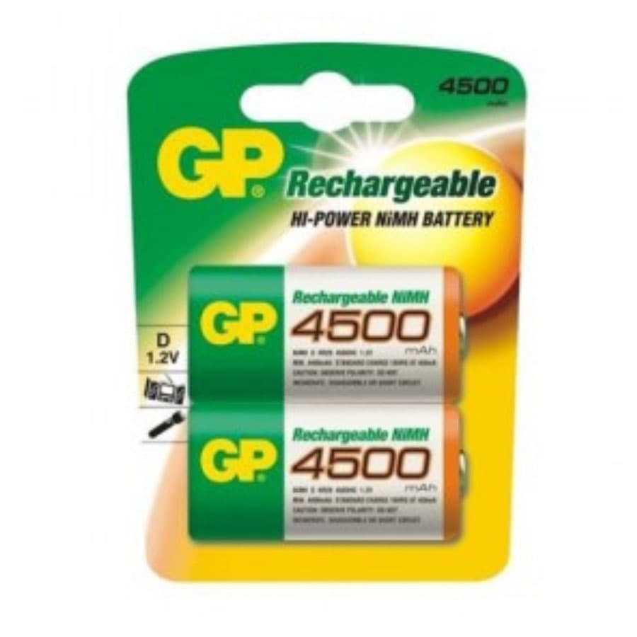 D Size Rechargable Battery 4500Mah Gp
