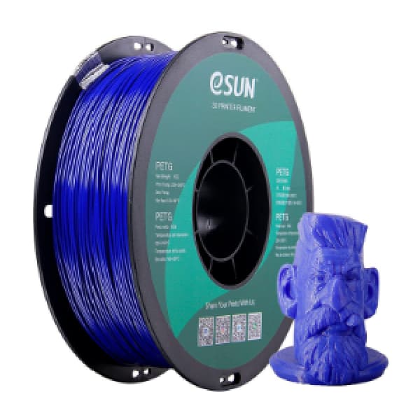 PETG 3D Printer Filament, 1kg Spool, Blue