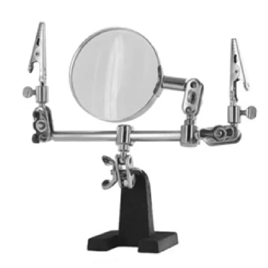 Magnifier With Three Handles With Casting Stand 2.5X