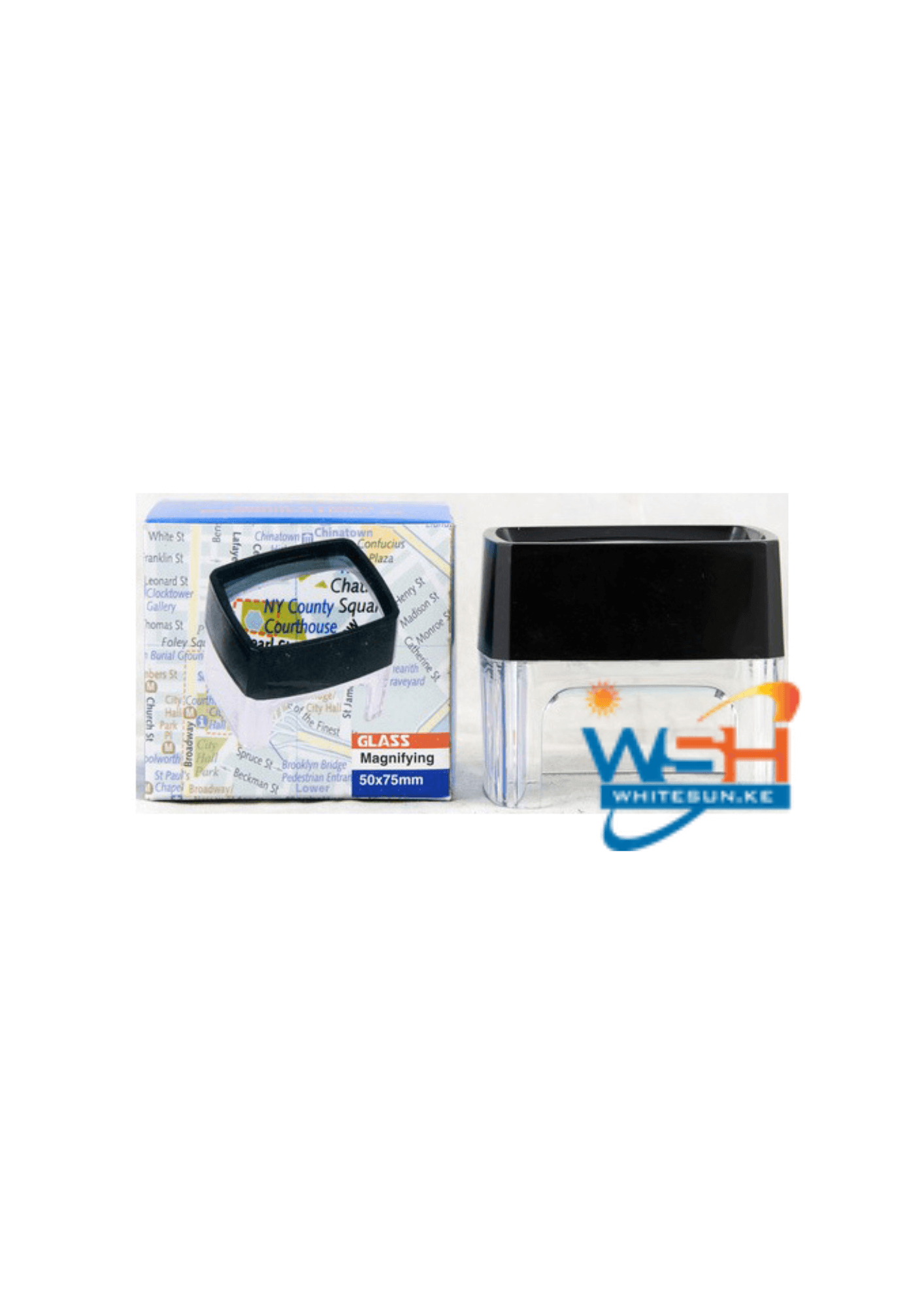 Magnifying Glass, 50 X 75Mm, With Stand Thumbnail 2