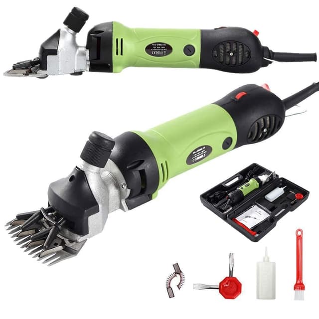 proshear-500w-electric-sheep-clipper-6-speed-adjustable-tension-knob-livestock-grooming-shears-with-durable-steel-blades-maintenance-kit