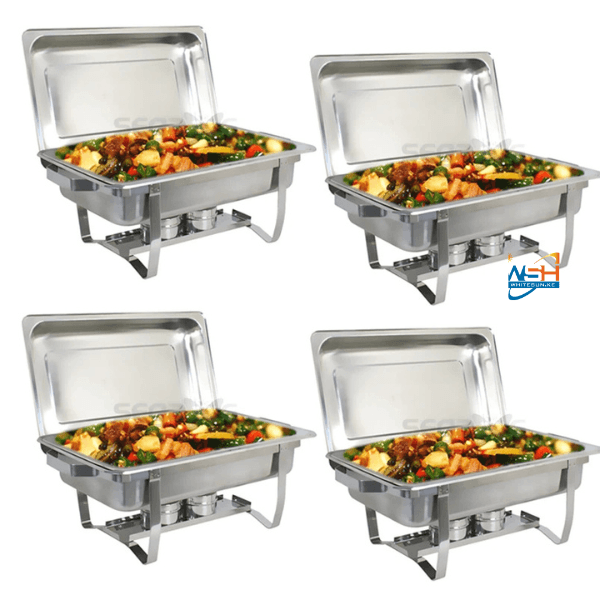 1 FOOD PAN CATERING STAINLESS STEEL CHAFER CHAFING DISH Thumbnail 3