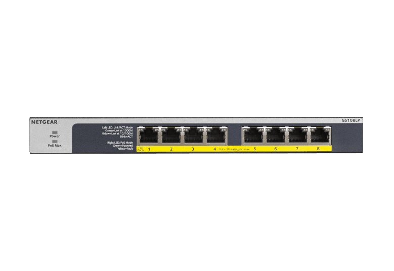 Netgear GS108LP 8-Port PoE Switch Thumbnail 7
