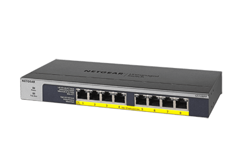 Netgear GS108LP 8-Port PoE Switch Thumbnail 5