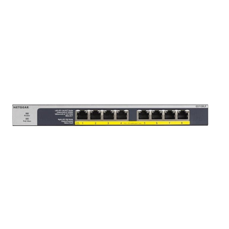 Netgear GS108LP 8-Port PoE Switch Thumbnail 2