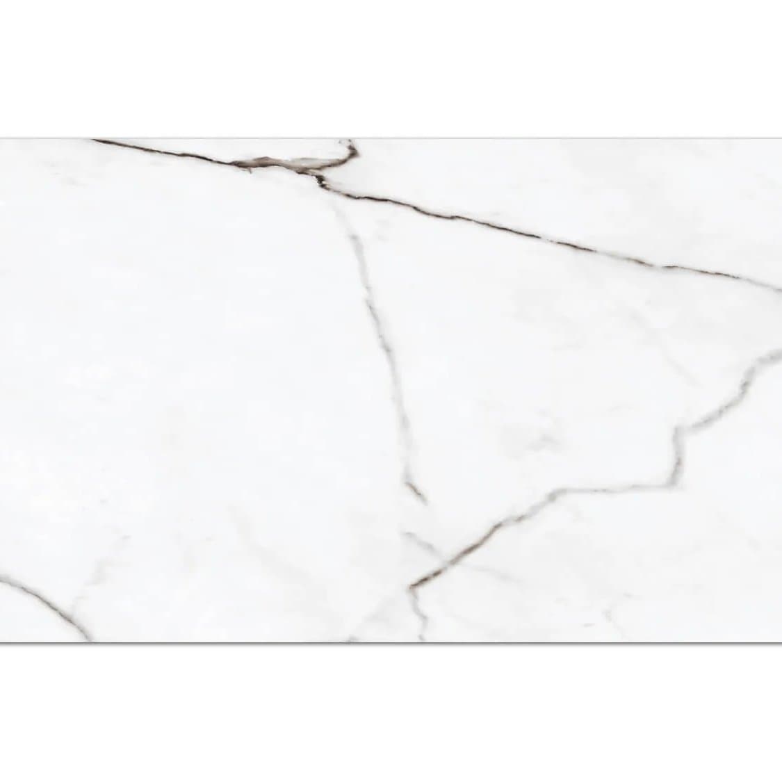 Carrara Elite Shiny Porcelain Floor Tile - 600 x 1200mm floor type Thumbnail 2
