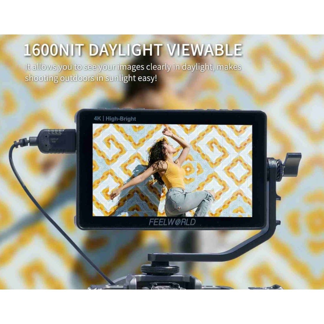 FeelWorld F5 Pro X 5.5" High-Brightness 4K HDMI Touchscreen Field Monitor Thumbnail 2