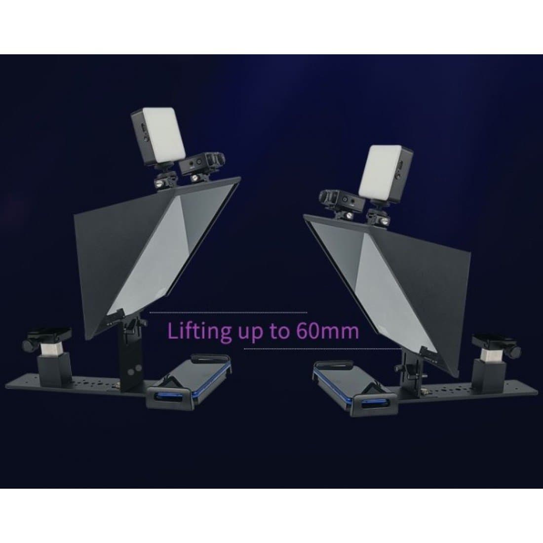 FeelWorld TP13A (13") Portable Teleprompter for Smartphones/Tablets/DSLRs Thumbnail 4