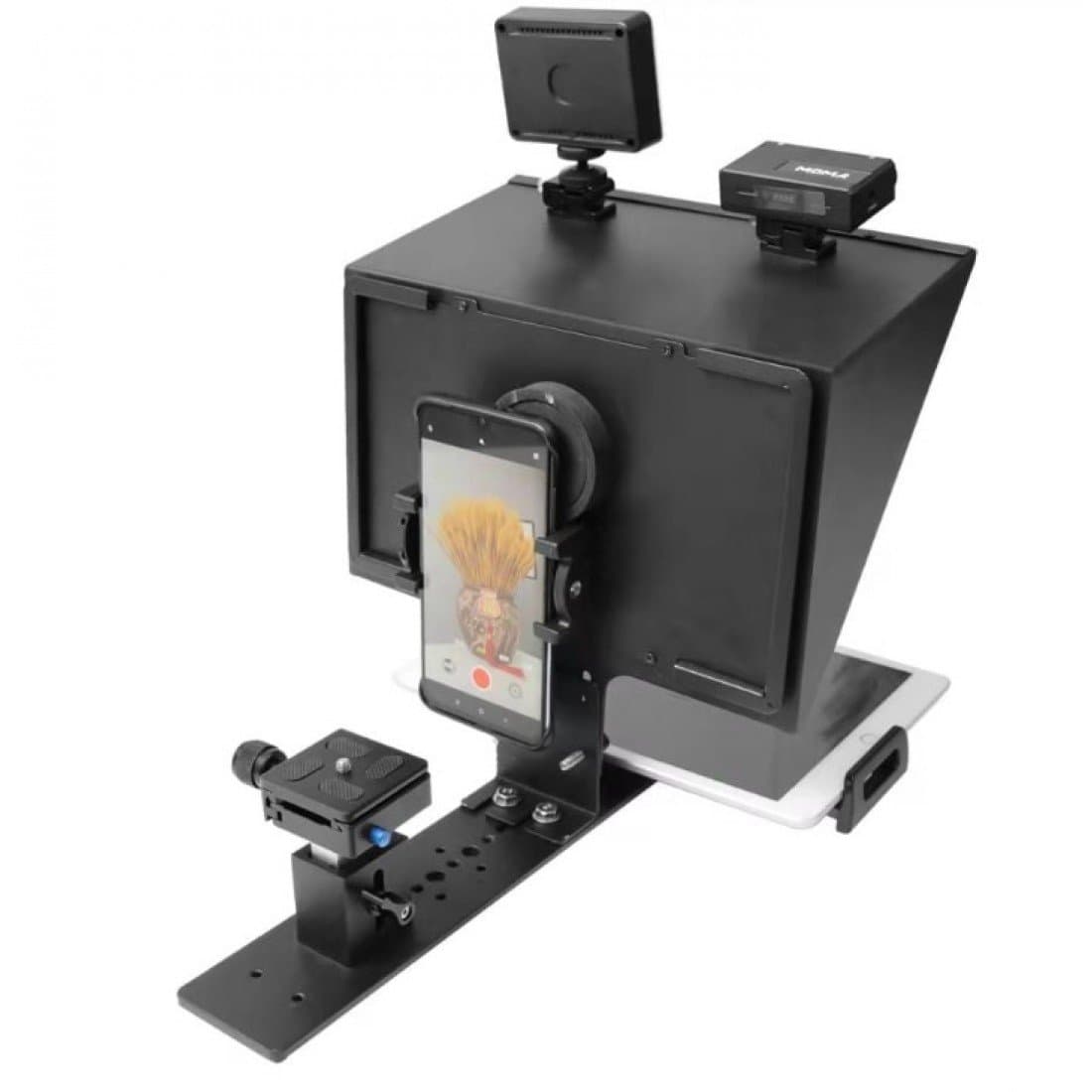 FeelWorld TP13A (13") Portable Teleprompter for Smartphones/Tablets/DSLRs Thumbnail 3