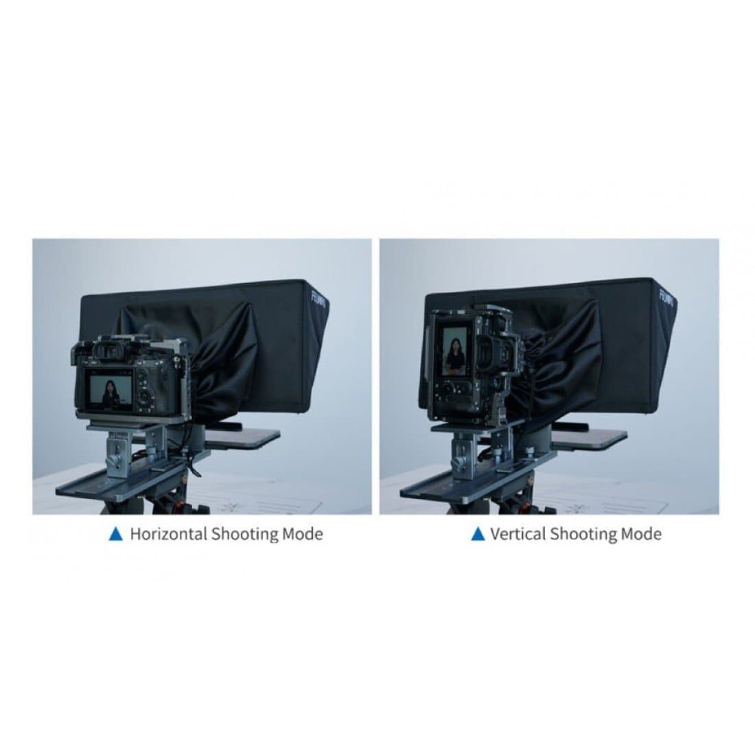 FEELWORLD TP16 16" Portable Teleprompter for Tablets & DSLR Cameras Thumbnail 4