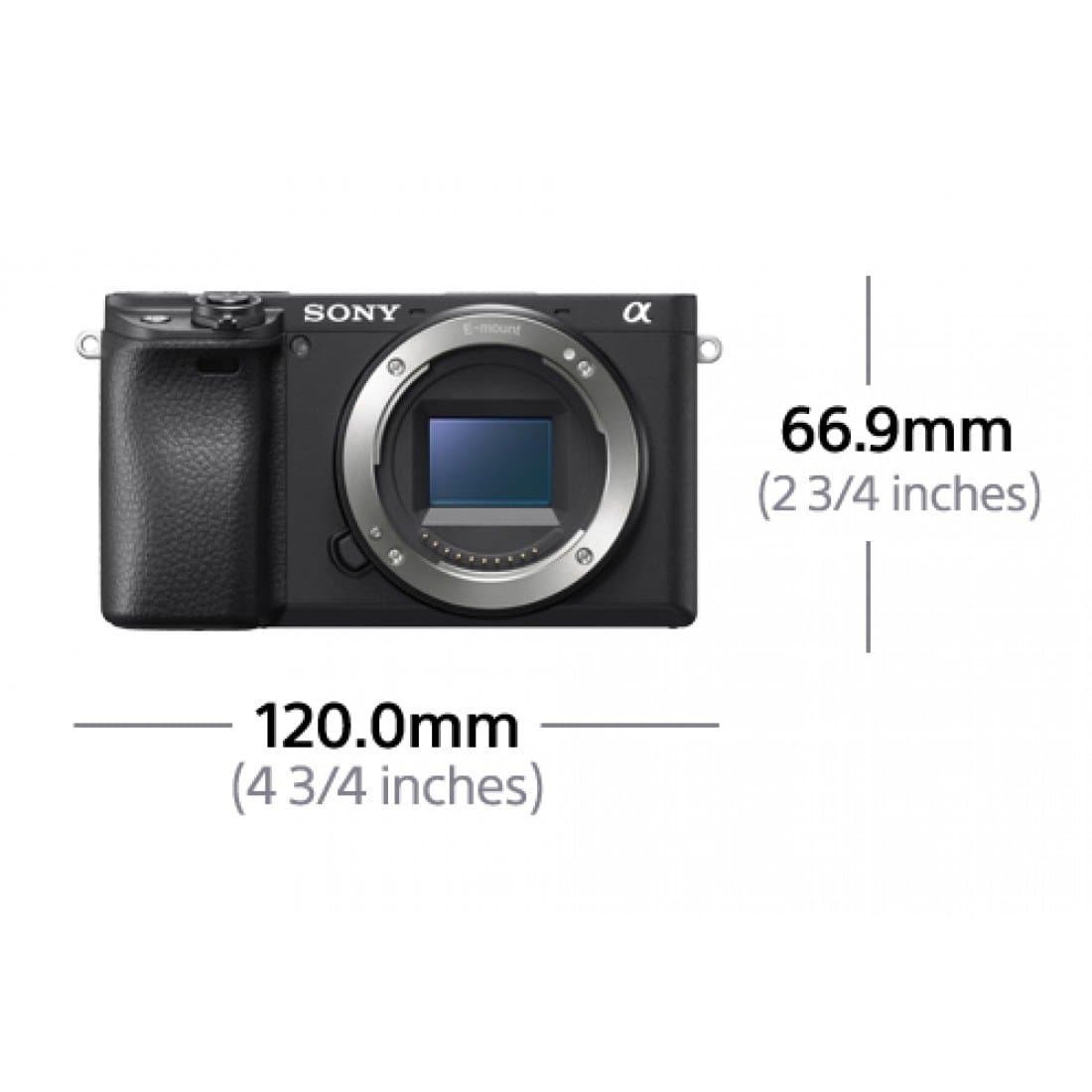 Sony Alpha A6400 Mirrorless Digital Camera with 16-50mm f/3.5-5.6 OSS Lens Kit Thumbnail 6