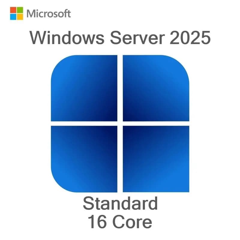 Microsoft Windows Server 2025 Standard - 16 Core License