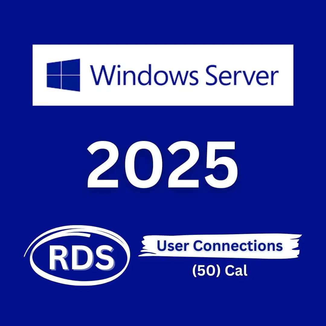 Windows Server 2025 Remote Desktop Services (RDS) – 50 User CAL Thumbnail 2
