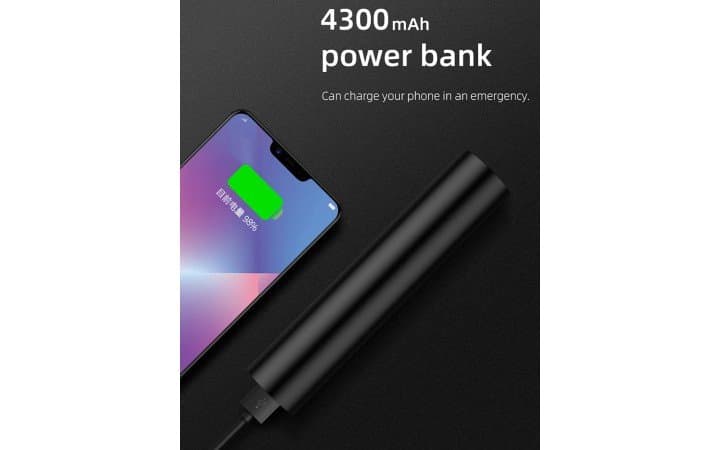 Mini flashlight Superfire S11-X 700lm USB Black Thumbnail 6