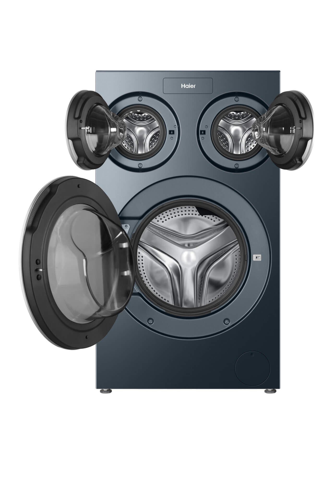 Haier 10KG +1+1 triple drum front load washing machine HW110-BD14697GNU1 (UAE) Thumbnail 7