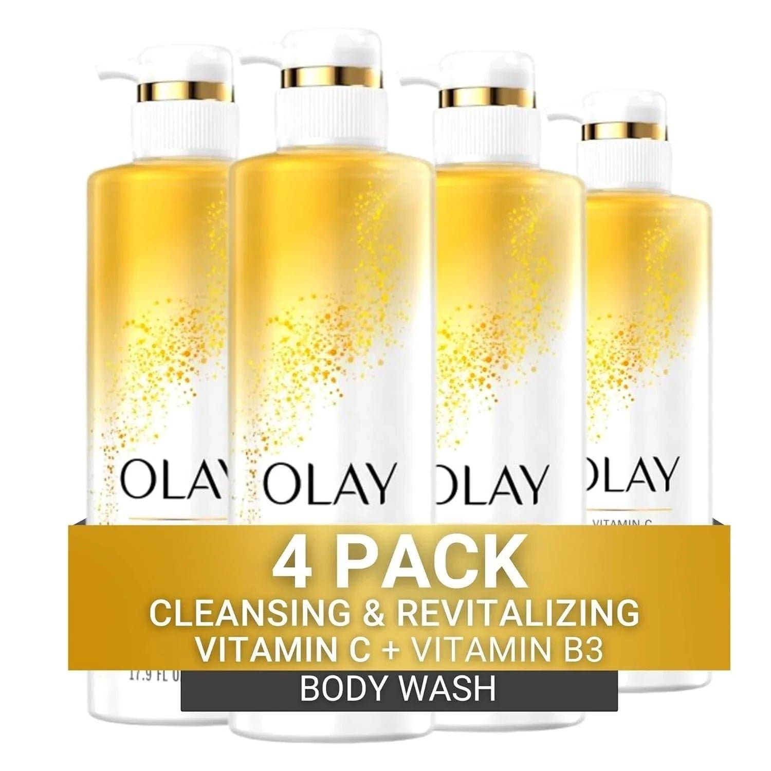 Olay Body Wash with Vitamin C and Vitamin B3 Complex, 591 mL 4pack