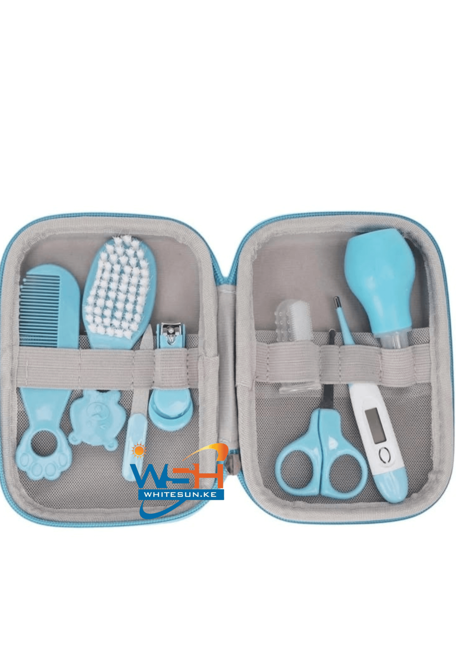 Baby Grooming Kit 8pcs In Zip Around Hard Case Thumbnail 2