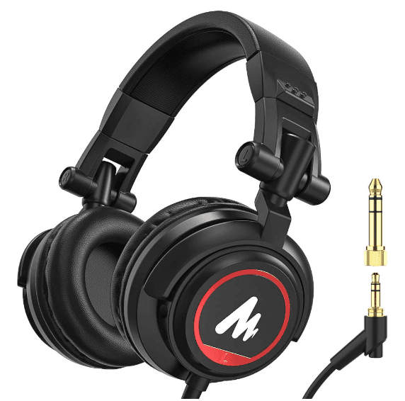 studio-monitor-headphones-over-ear-for-recording-maono-over-ear-studio-monitoring-headphones-for-recording-studio-youtuber-music-creation-with-50mm-driver-and-lightweight-foldable-design