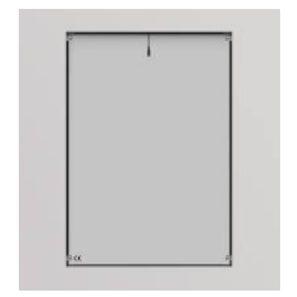 Aluminum Anodized Frame, Light Guide & Transparent Front Panel, A1