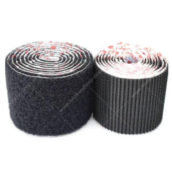 Velcro Hook And Loop, Black, 50Mm Width, 1M Length, For Both Parts