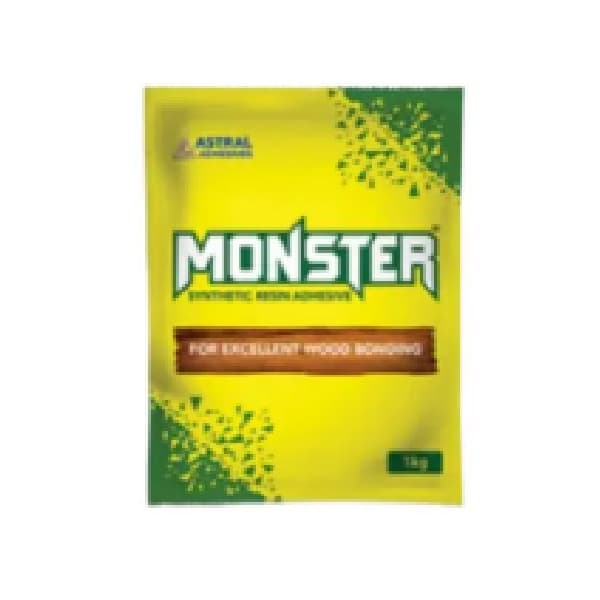 Monster 850g Pouch, Synthetic Resin Adhesive. Wood Glue